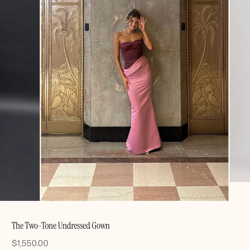 The Two-Tone Undressed Gown Nafsika Skourti